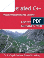 Accelerated C++ - Andrew Koenig, Barbara E. Moo