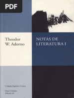Adorno Narrador