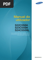 Manual Monitor Samsung s22550h
