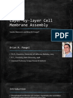 Layer-By-layer Cell Membrane Assembly