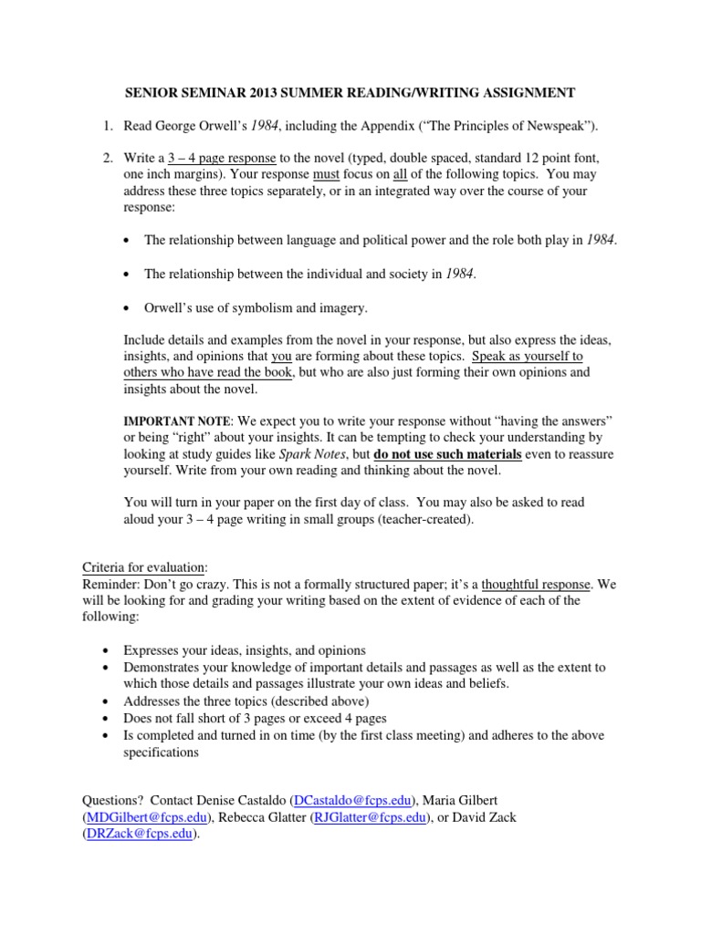 Initial Essay - Prompt | PDF