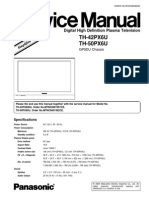 Panasonic Th-42px6u Th-50px6u Chassis Gp9du