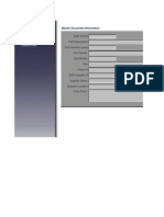 Supplier Template Document For: - Process Flow Diagram, - Pfmea, - Control Plan