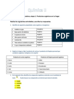 Actividad Integradora, Etapa 1. Productos Orgánicos en Tu Hogar. Química II