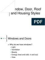 Windows Doors and Housing Styles