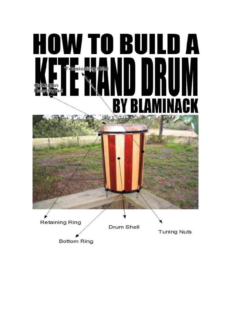 Kete Drum PDF Drum Shaving