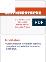 Obat nefrotoksik dan penggunaannya dalam pengobatan