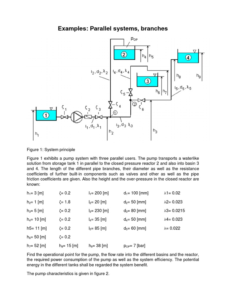 Calculation Example PDF Pump Chemical Reactor