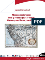 Congreso Peru Francia 1713 1959 Viajeros Escritores Analistas 2014