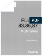 Fluke 83-85-87 Service Manual