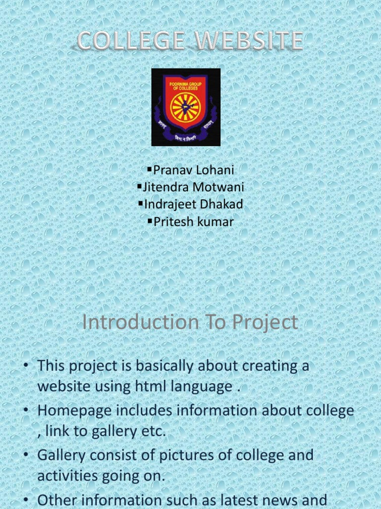 HTML Website for CS Students | PDF | Art | Computers