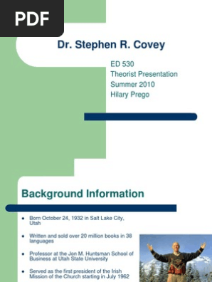 Stephen Covey Presentation