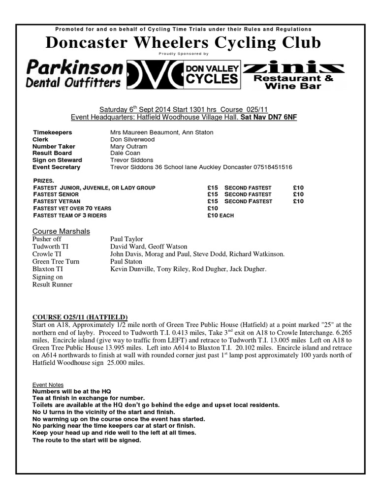 Start Sheet - Open 25' - 2014 | PDF | Leisure | Sports