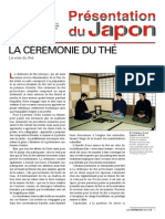 Cérémonie Du Thé Au Japon