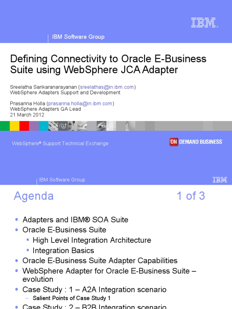 Ibm Ebs Webcast | PDF | Oracle Database | Oracle Corporation