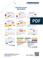 Educastur Calendario Escolar 2014-2015 Res V
