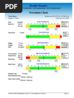 Health Monitor: Prevention Check