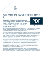 Why Ethane and VLECs Could Be A Perfect Fit