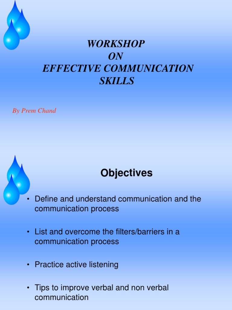 Communication Skills | PDF | Career & Growth