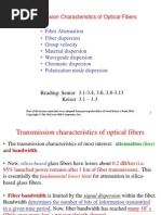 7 - Fiber Attenuation and Dispersion