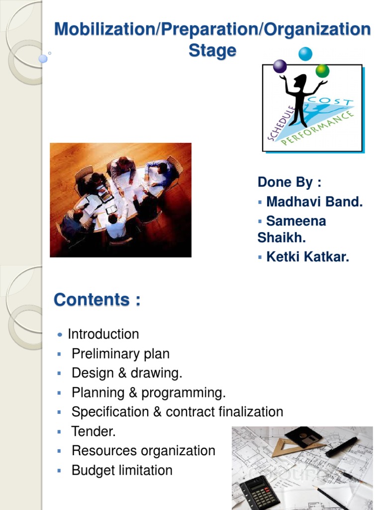 Mobilization | PDF | Specification (Technical Standard) | General ...