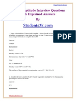 General Aptitude Questions With Explained Answers (WWW - Students3k.com)