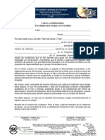 Carta Compromiso 2014