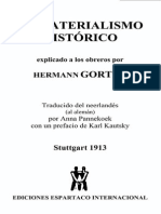 Hermann Gorter - El Materialismo Histórico Explicado a Obreros
