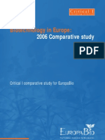 Biotechnology in Europe. Comparative study, 2006 
