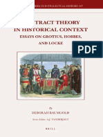 (Brill S Studies in Intellectual History 187) Deborah Baumgold-Contract Theory in Historical Context-Brill Academic Publishers (2010)