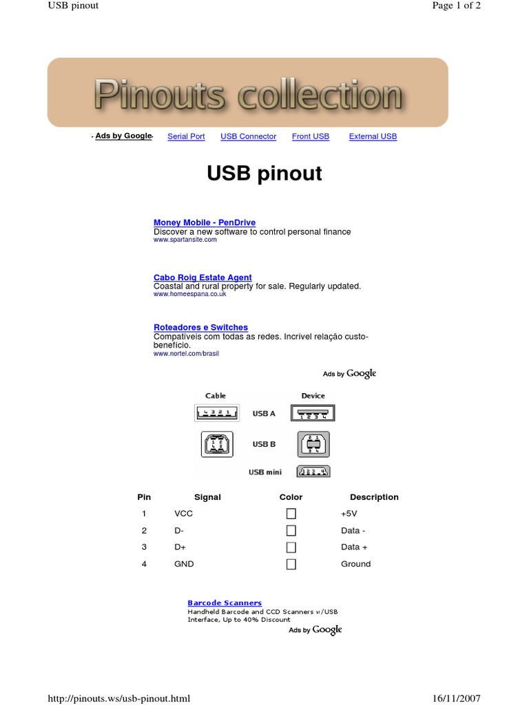 Esquema Usb Pdf