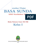 Buku Guru Sunda Kls 1 - 2014