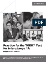 Book Toeic Interchange Practice PDF