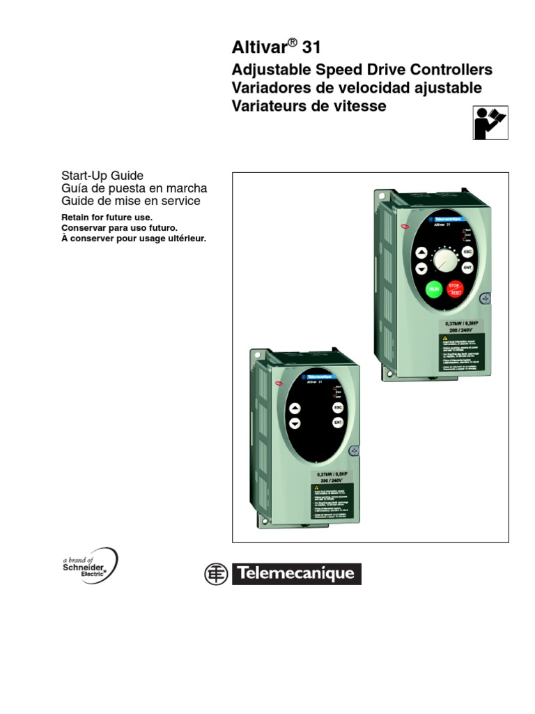 Altivar 31 Inverter Manual PDF | PDF | Electrical Wiring | Capacitor