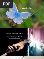 Definicao de Saudade - Colaboracao Da Amiga Lidia