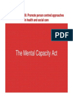 Presentation Mental Capacity Act