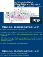 2.- Clase. La Relación Estado, Ley y Derecho a Sufragio. 3 y 4 Medio (1)