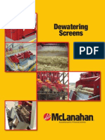 Dewatering Screen