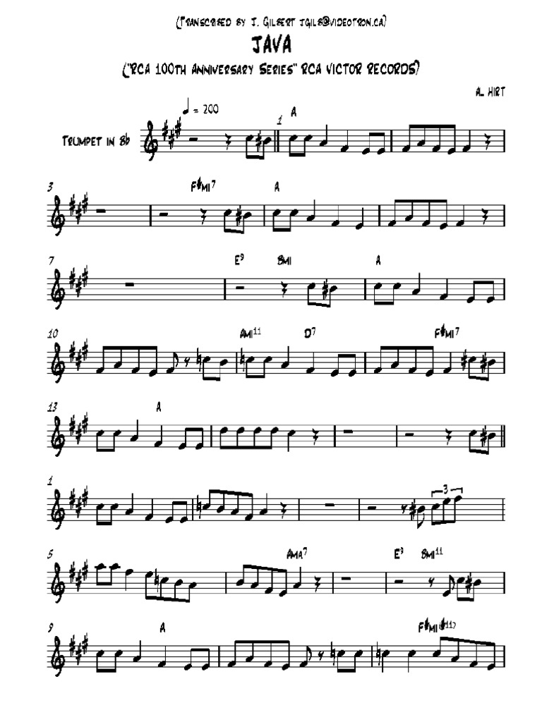 Java By Al Hirt