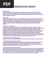 La Autoridad de Atar y Desatar