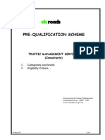 VICROADS n2506744 Eligibility Criteria Traffic Management Services (Consultants)