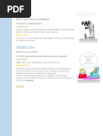 GRE Vocabulary | PDF