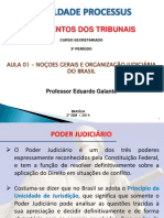 Aula 1 - Noções Regimento Tribunais - Gerais