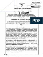 Decreto 674 Del 02 de Abril de 2014