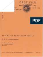 Theory of Anisotropic Shells