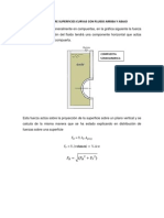 Fuerzas Sobre Superficies Curvas Con Fluido Arriba y Abajo