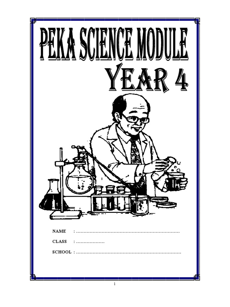 Modul Peka Science Year 4 | PDF | Nature