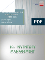 10 - Inventory Management #