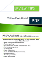 FOR Med/Vet/Dental School