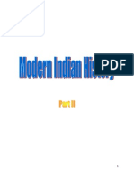 Indian Modern history